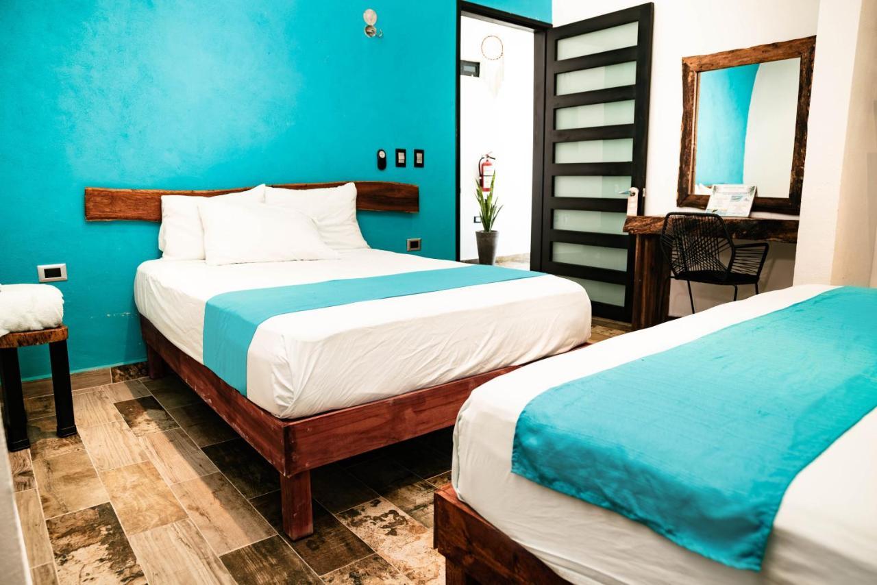 Hotel Y Beach Club Casa Mia Xulha -Bacalar Xul-Ha Bagian luar foto