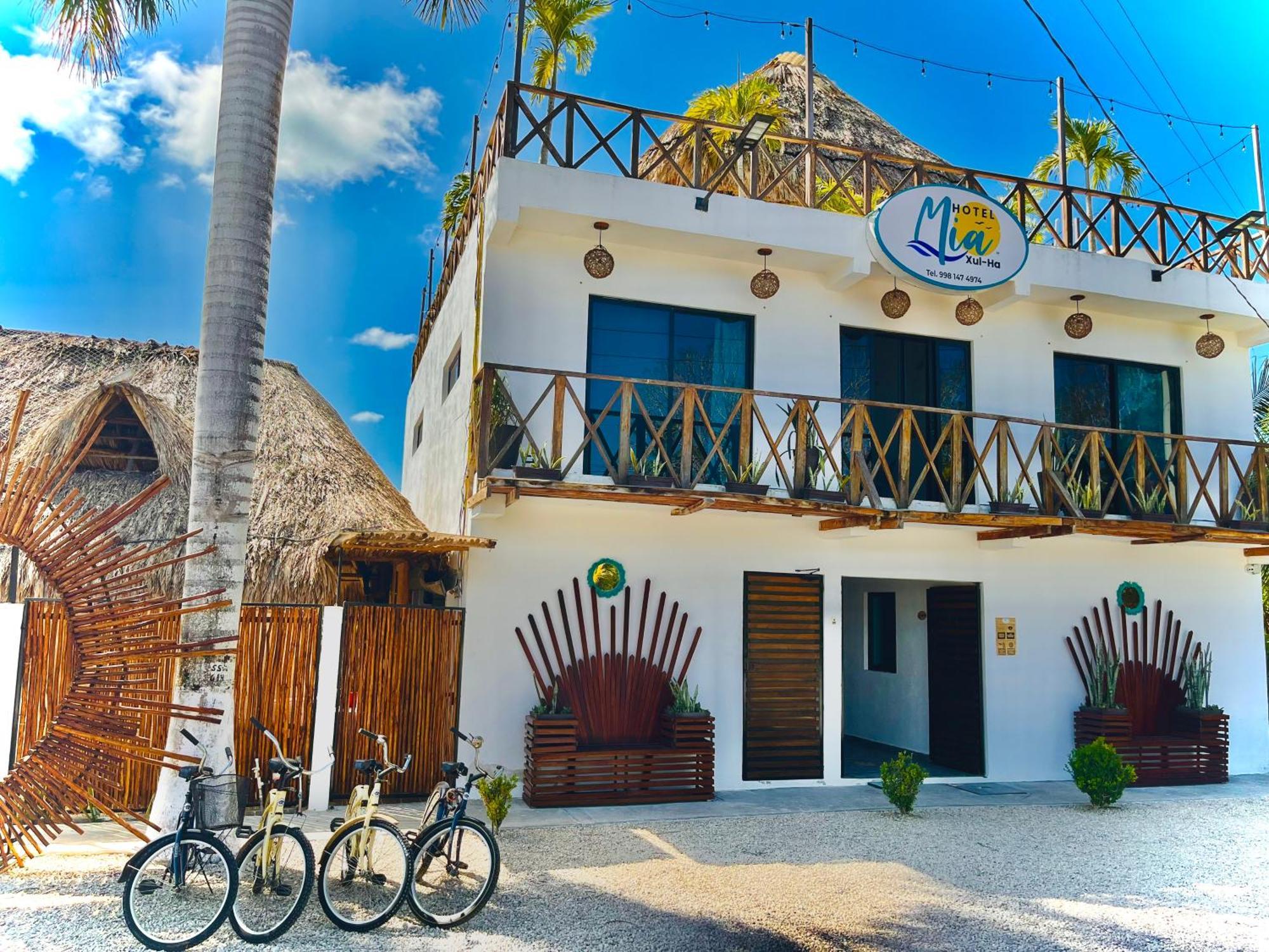 Hotel Y Beach Club Casa Mia Xulha -Bacalar Xul-Ha Bagian luar foto